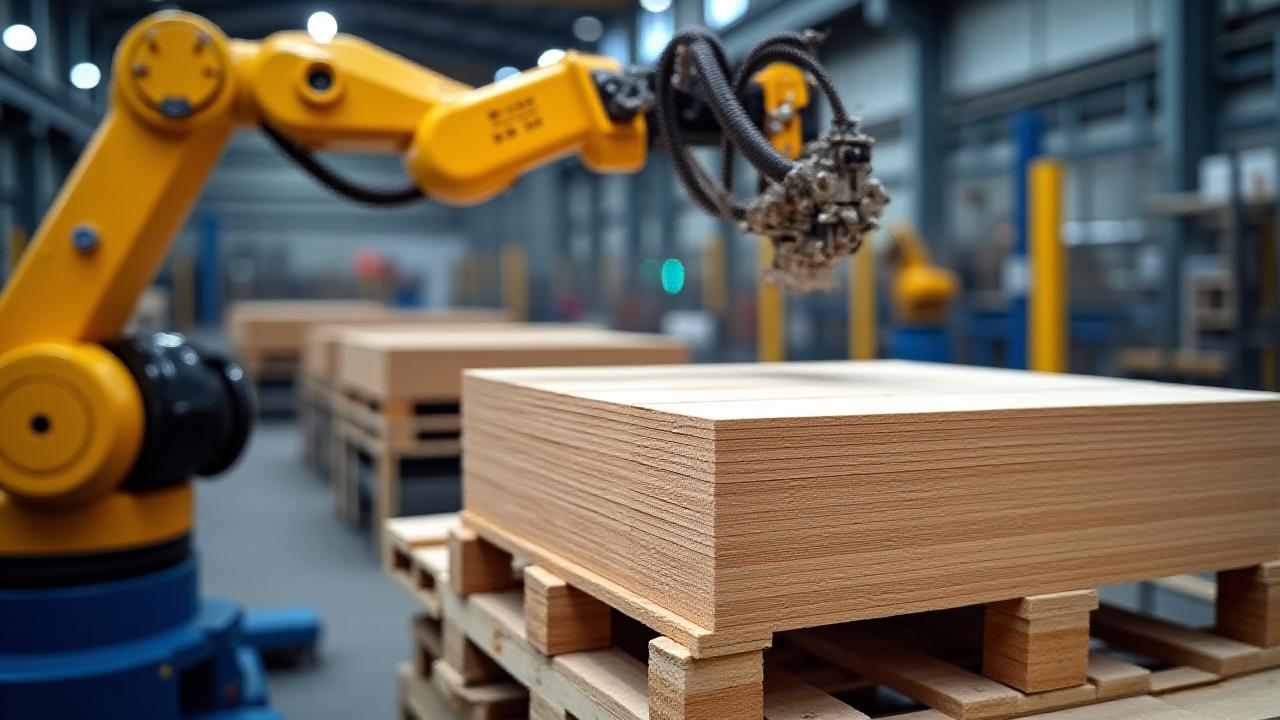 Endprodukt-Sortierung und Stapelung
